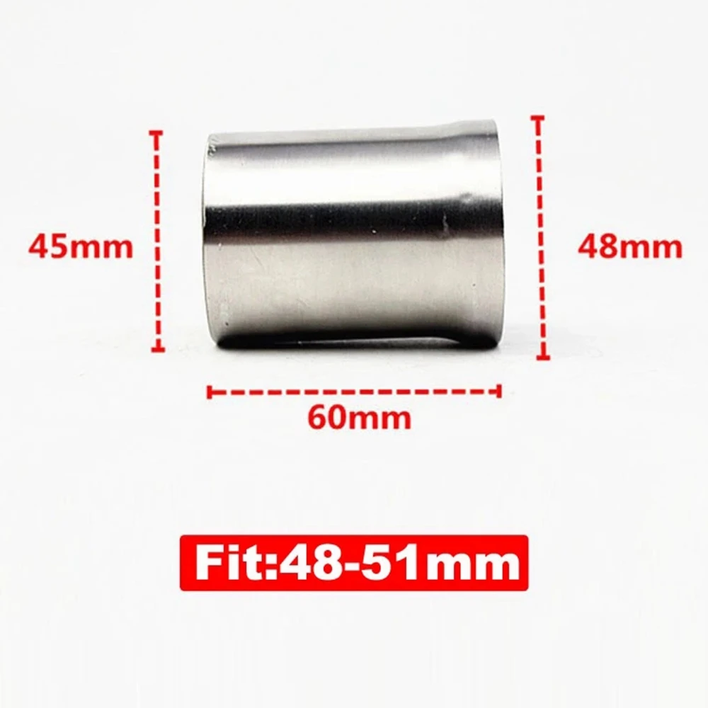 51 mm Universal-Motorrad-Auspuffrohr, Auspuffkatalysator, DB Killer, geeignet für Honda, Yamaha, Kawasaki, BMW, Suzuki