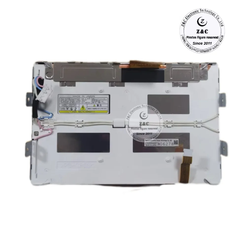 LTA080B450F Schermo LCD originale da 8 pollici per navigazione GPS con lente digitalizzatore touch screen