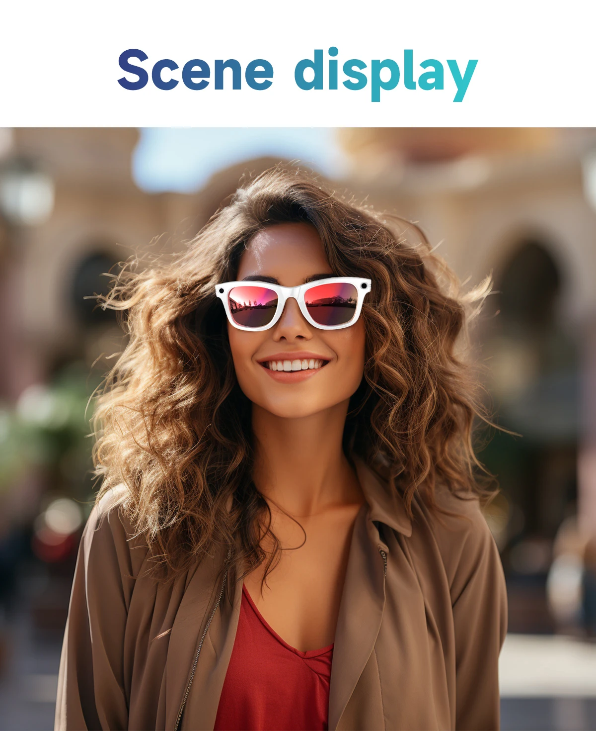 2026unique W610 Smart AI Glasses 4K HD Camera with 270mAh Blue Light Glasses Dual-mic Noise Cancellation 800W -Shake Camera