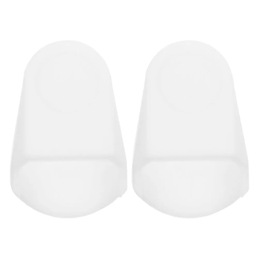 

2 Pcs Musical Instrument Case Clarinet Mouthpiece Protector Cigarette Holder Cap Replacement Silica Gel Wind Parts Accessories