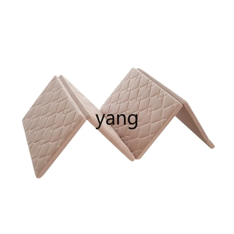 LTT, foldable dismantling and washing natural jute single college dormitory special hard and thin mattress