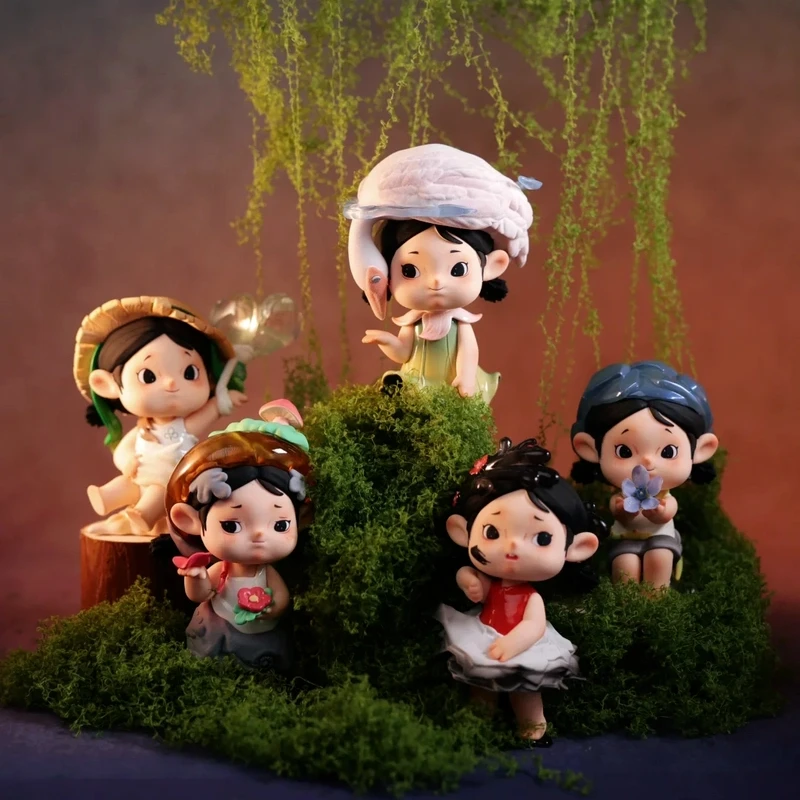 

Genuine Xiaoyan Outing And Garden Tour Series Blind Box Collection Desktop Ornament Gifts Action Figure Model Toys Mystery Box