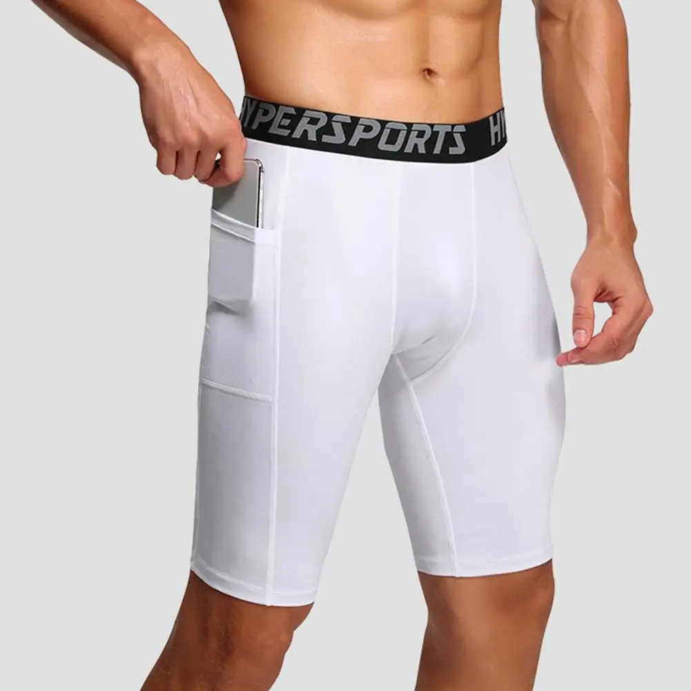 Men Sports Shorts Quick-drying Men's Sports Shorts with Wide Elastic Waistband Breathable Basketball Shorts Contrasting for Yoga