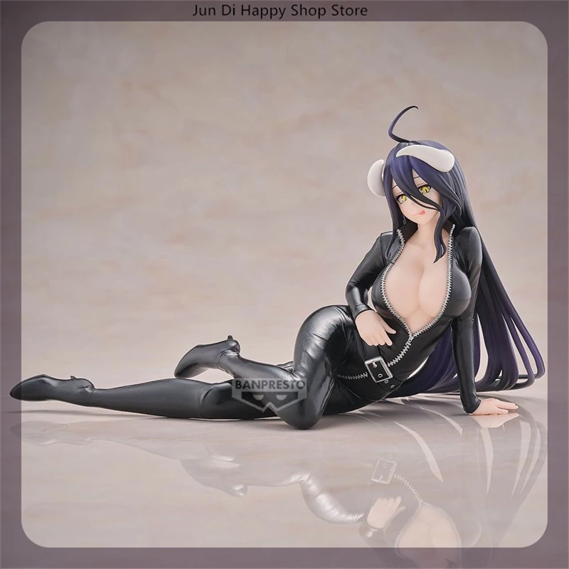 10cm Overlord Albedo Side Lying Anime Girl Figurka Model Statuetka Chłopcy Kolekcja Ozdoba na biurko Ozdoba Zabawki Prezenty