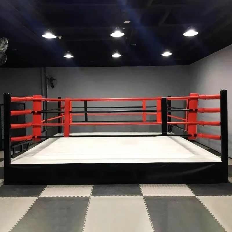 Octagon Floor Competition Boxing Ring Stable Build Perfect For Professional Fighting Events