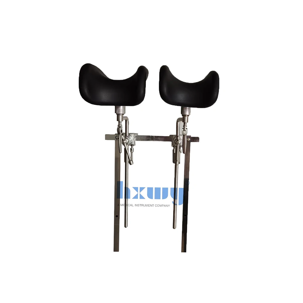 Adjustable Manual Class I Surgical Table Leg Support Device Lithotomy Gynecology Patient Positioning Complete Size Huaxing Weiye