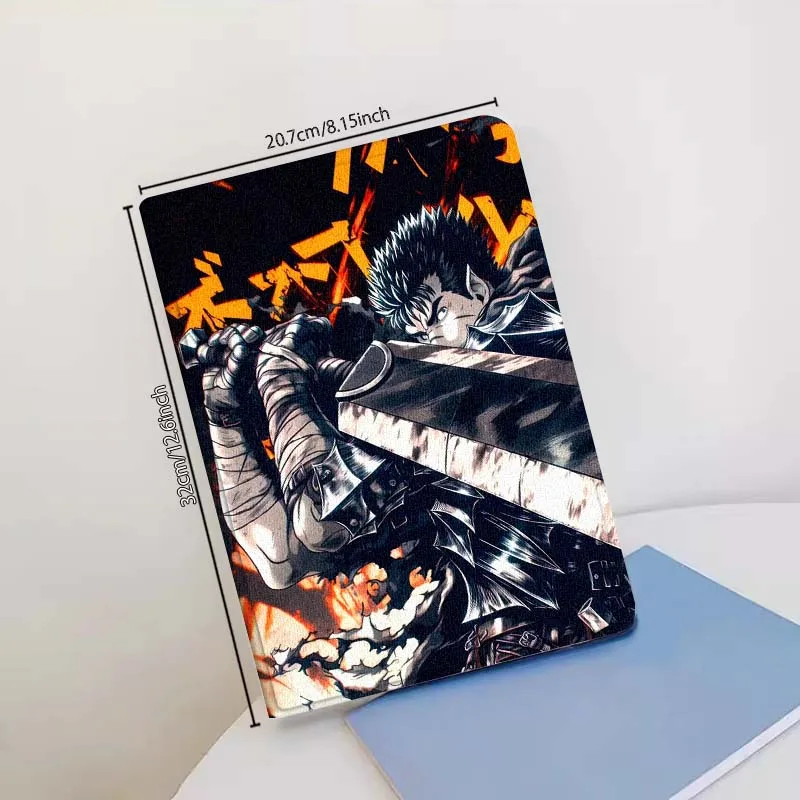 Berserk Fashion Anime For Xiaomi Redmi Mi Pad 4 5 6 6s 7 8 SE Pro 2 11 Plus Max 12.4 11 11.2 12.5 8.7 بوصة حافظة تابلت