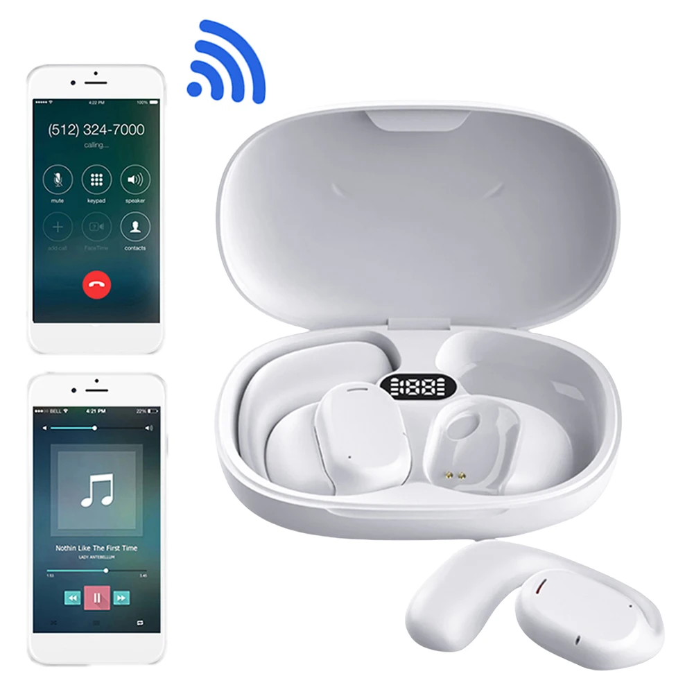 

Real Time Translator Earbuds BT 5.1 144 Languages Instant Translated Smart Voice Translator for Sports Business Travel