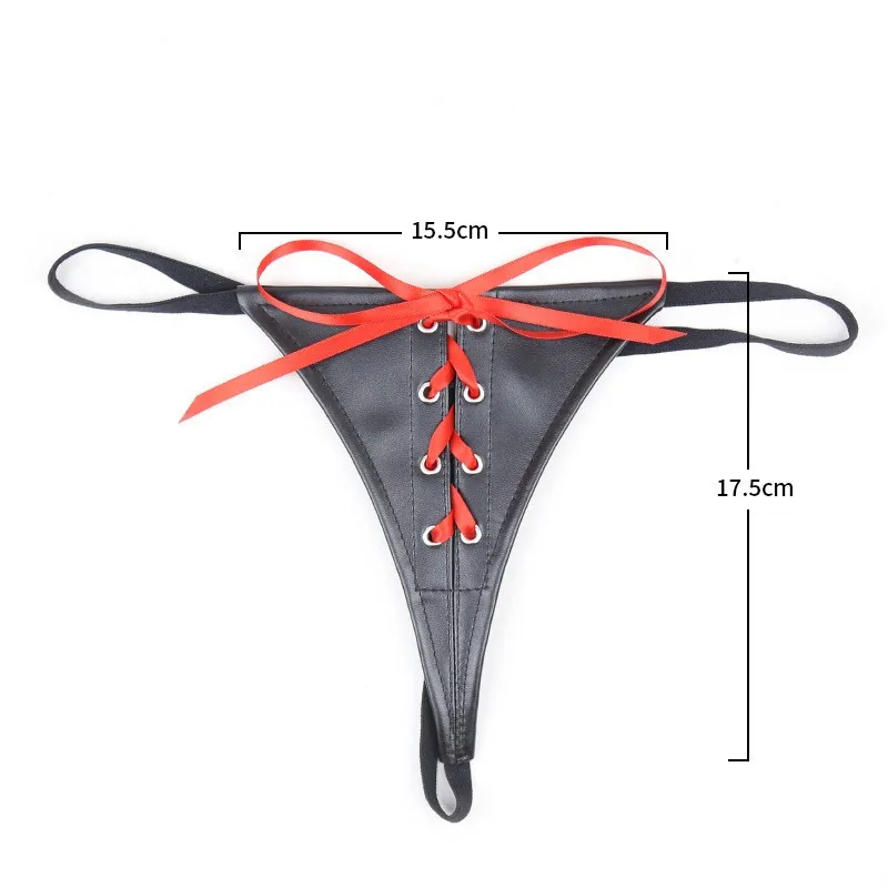 에로틱 베이비 돌 란제리 섹시 비키니 활, 마이크로 비키니 가죽 팬티 속옷