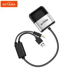 GITANK Bluetooth 5.0 aptX-HD Adapter with Y Cable for BMW USB+AUX iPod iPhone Music Interface (300B)
