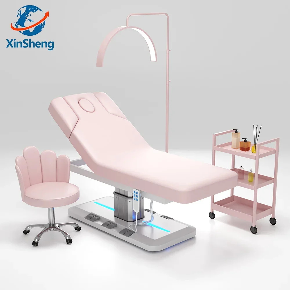 

XingSheng Electric Beauty Care Bed Facial Hydrotherapy Table Eyelash Beds Massage Care Tables SPA Furniture