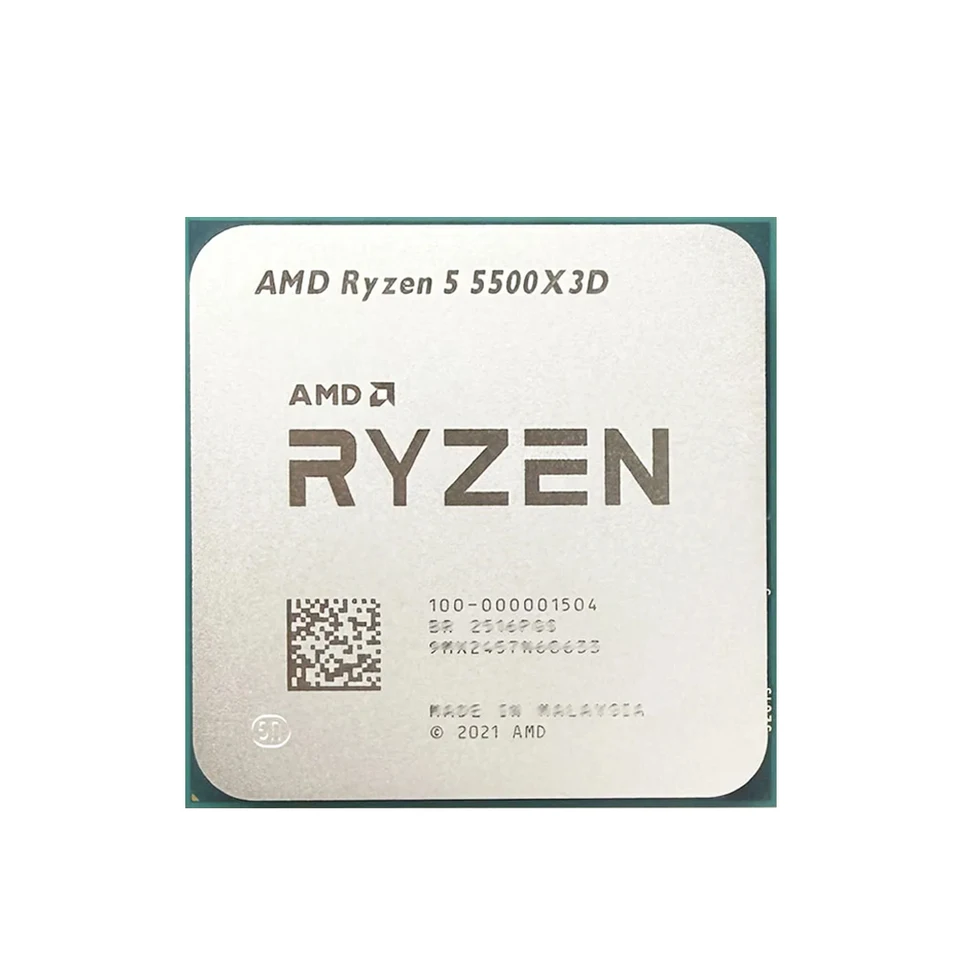 NEW AMD Ryzen 5 5500X3D 6-Core 12-Thread 3GHz Socket AM4 PCIe 4.0
