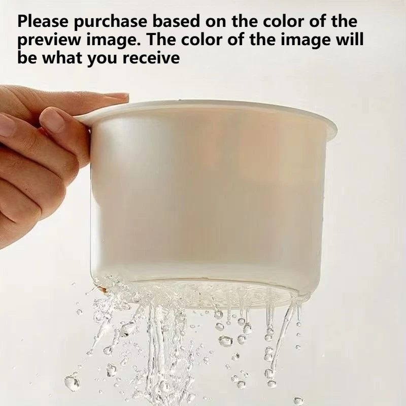 Self-Cleaning Push-Type Sink Strainer Basket - Automatic Food Waste Drain Basket with Removable Bottom, Easy Installation