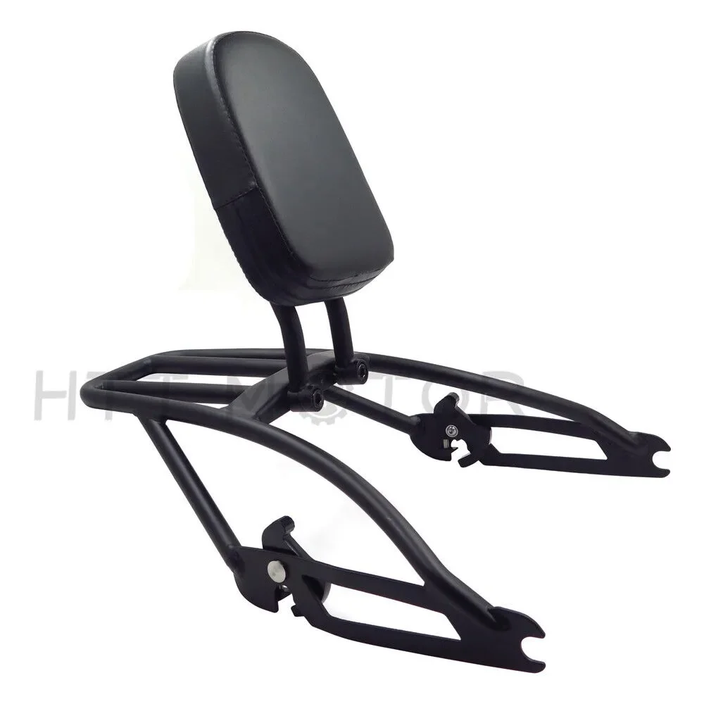 Sissy Bar Backrest Two-Up Luggage Rack for Harley Davidson XG Models Street 500 XG500/750 XG750 2015-LATER