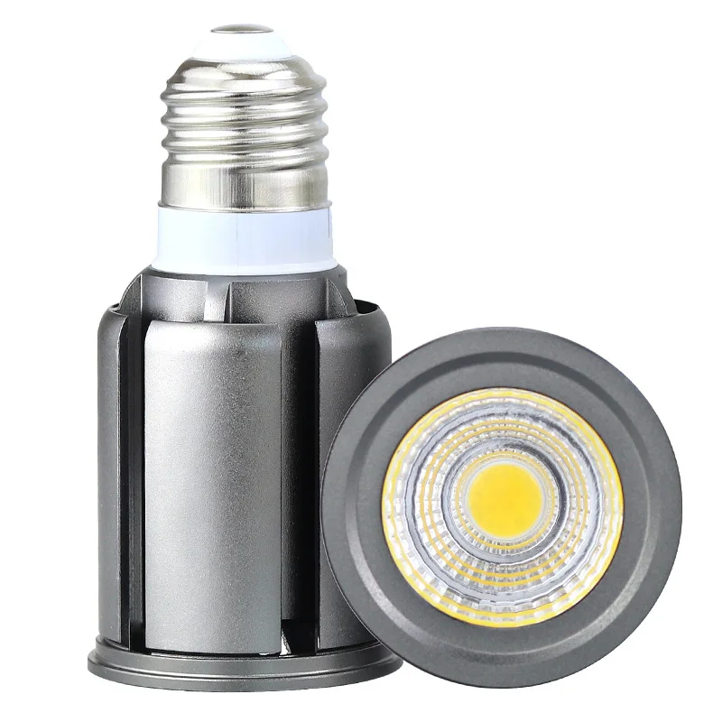 

GU10 LED Bulb lamp 110V 220V 3W 5W 7W MR16 LED DC / AC 12V Dimmable COB LED Spot light Aluminum AC85V-265V GU5.3 Spotlight