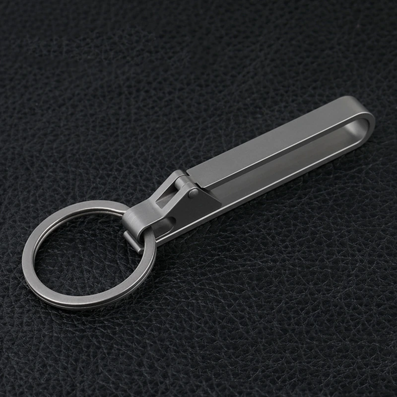 Outdoor for  Alloy for Key Chain Waist Belt Hanging Buckle Ring Holder Car for Key Lightweight for Key Ring Hold