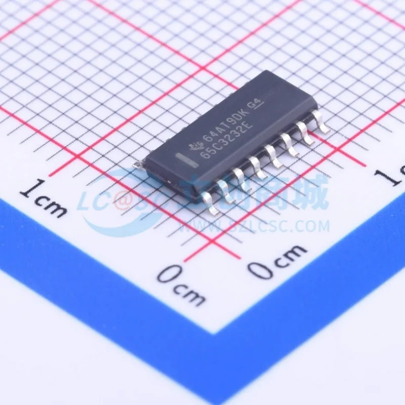 

1 PCS/LOTE SN65C3232ED SN65C3232EDR 65C3232E SOP-16 100% New and Original IC chip integrated circuit