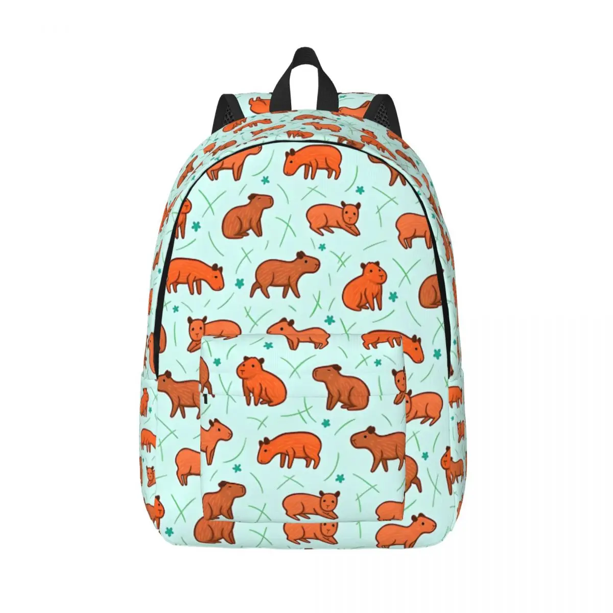 

Kawaii Cute Capy Retro Washable Adjustable Strap C-Capybara Children's Bags Teen Girl Boy Men Women Adult Rucksack Birthday Gift