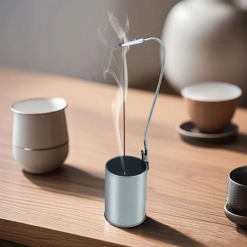 10Pcs 18/21/28CM Double Headed Metal Incense Clip Mosquito Coil Holder Universal Crocodile Clip Fragrance Diffuser Home Decor