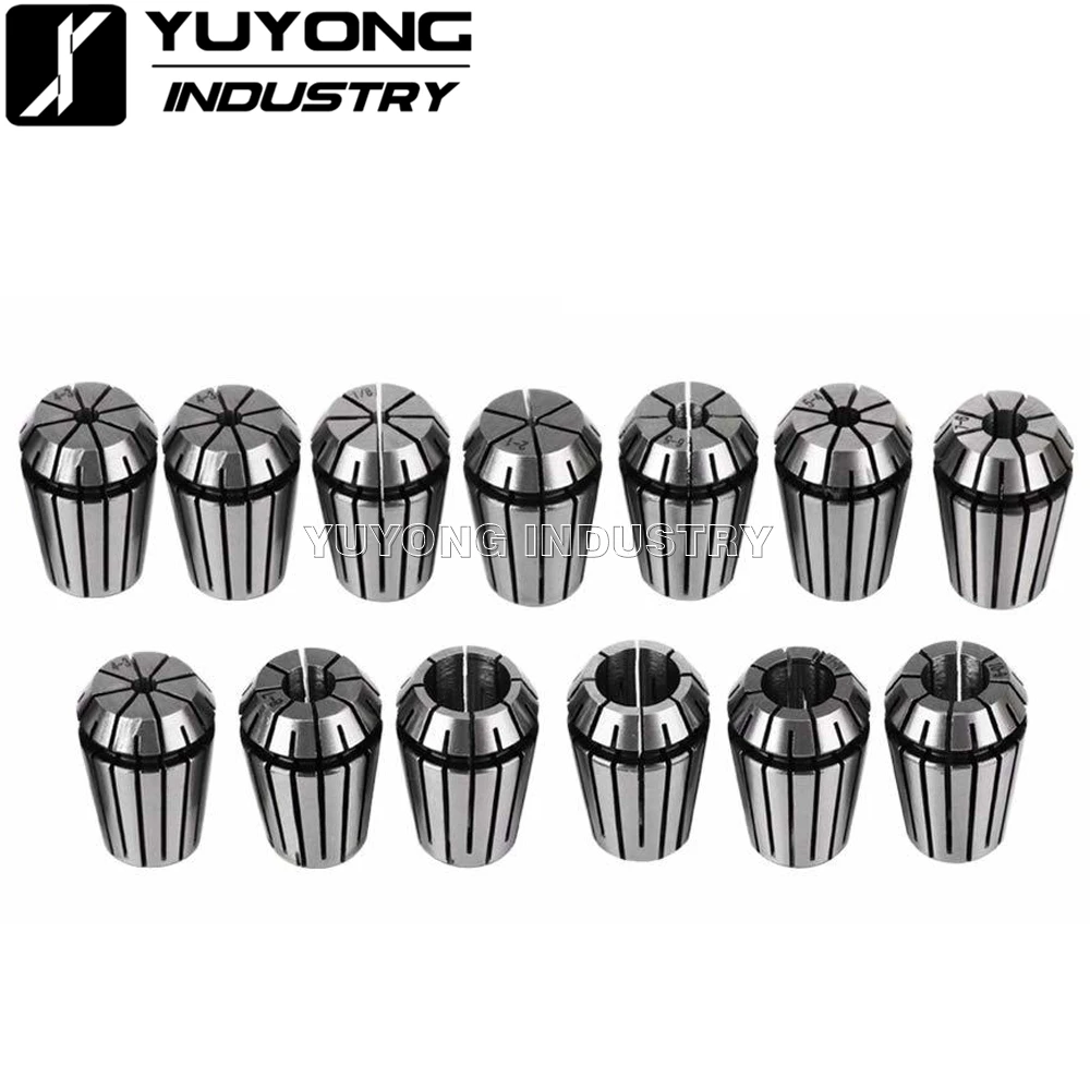 ER11 ER16 ER20 Spring Collet Set For CNC Milling Machine Engraving Lathe Tool Engraving Machine Spindle Motor