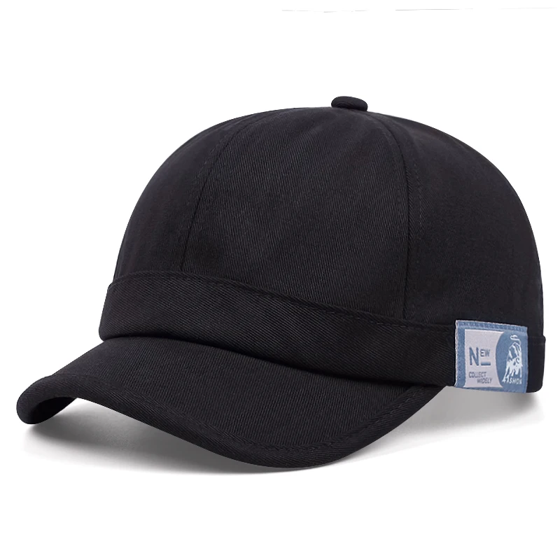 ใหม่ Bull รูปแบบสีทึบสั้น brimmed เบสบอลหมวก Hip Hop หมวกผู้หญิงกลางแจ้ง Street ตกแต่งหมวกหมวกบังแดด