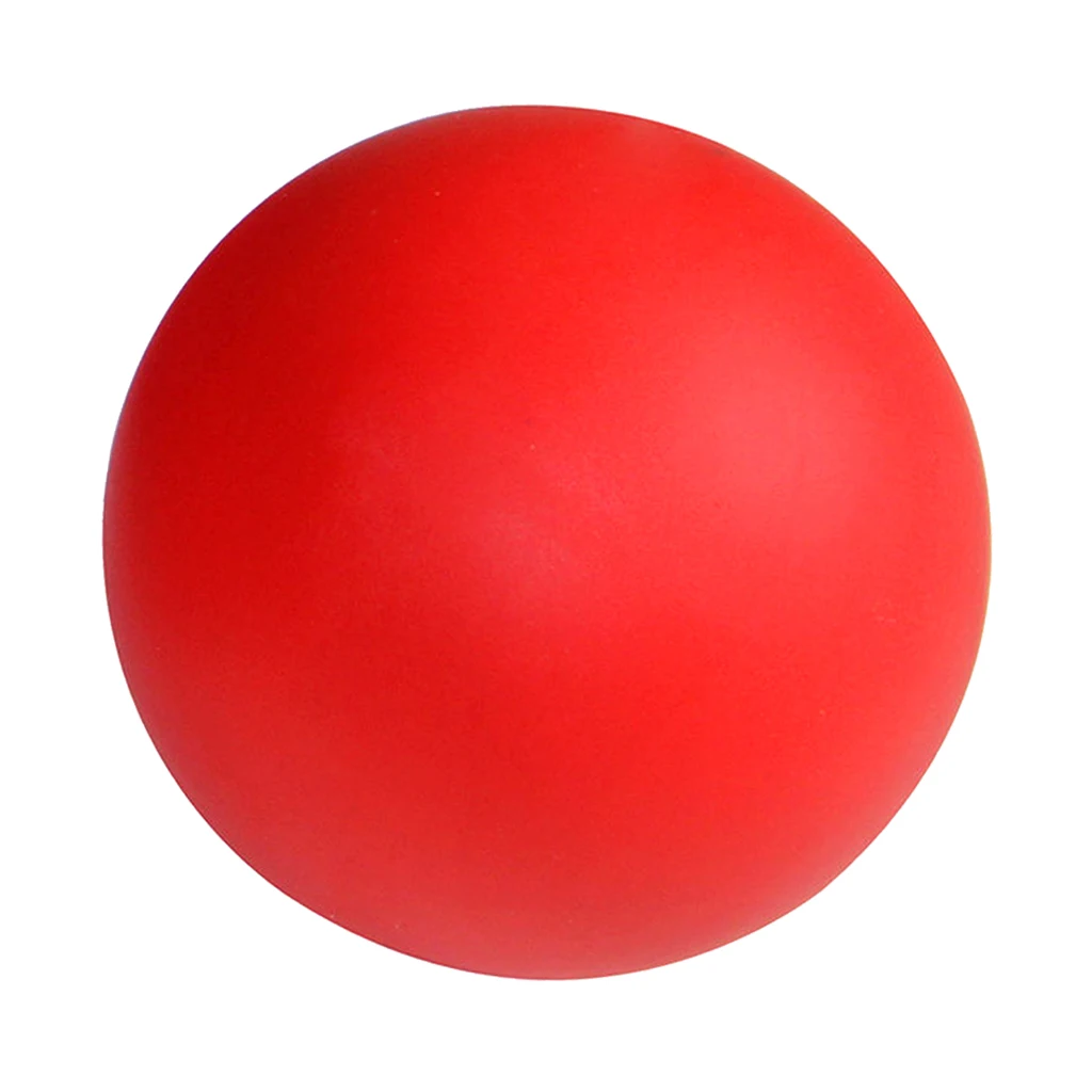 Массажный мяч Тренажерный зал Домашние упражнения Терапия Резиновый мяч Красный