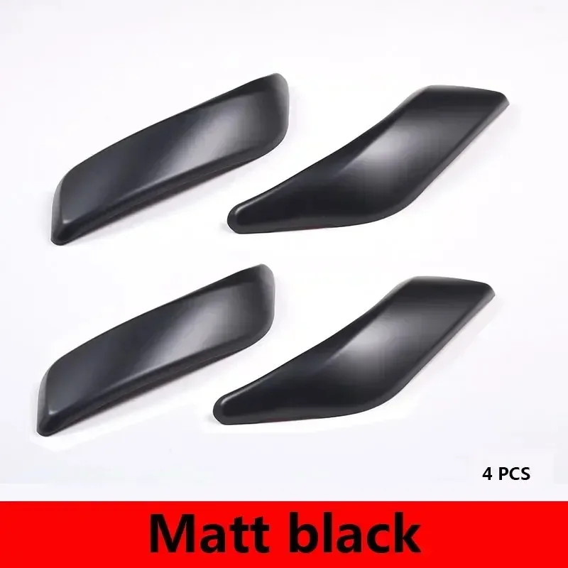 

2/4PCS/Set Car Inner Door Handle Panel Pull Cover Trim Matte Black Left Right Fit For BMW 1 2 Series F20 F21 F22 F23 2014-2018