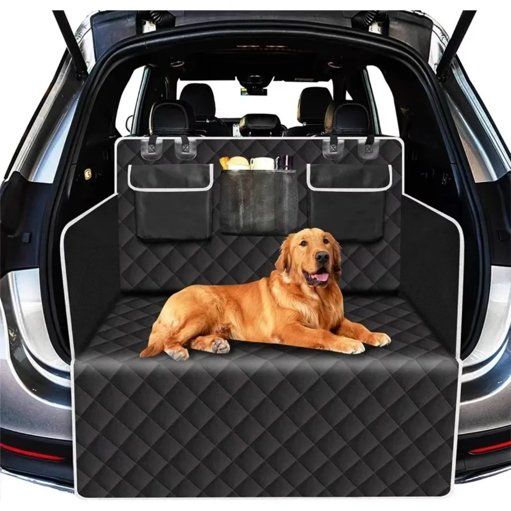 Trunk Cargo Liner for Pet 5-Layer Thicken Oxford Cloth Trunk Carpet Waterproof Anti Slip Wear-Resistant Cushion for Dog