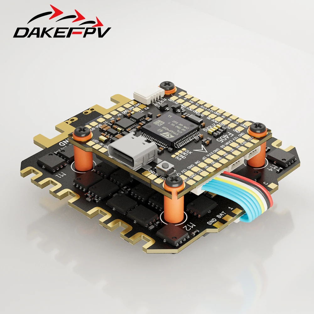 F405 Flight Controller BLS 4-in-1 80A 100A 120A ESC 3-8S Lipo Stack/Flytower for Remote Control FPV Racing Drone Quadcopter