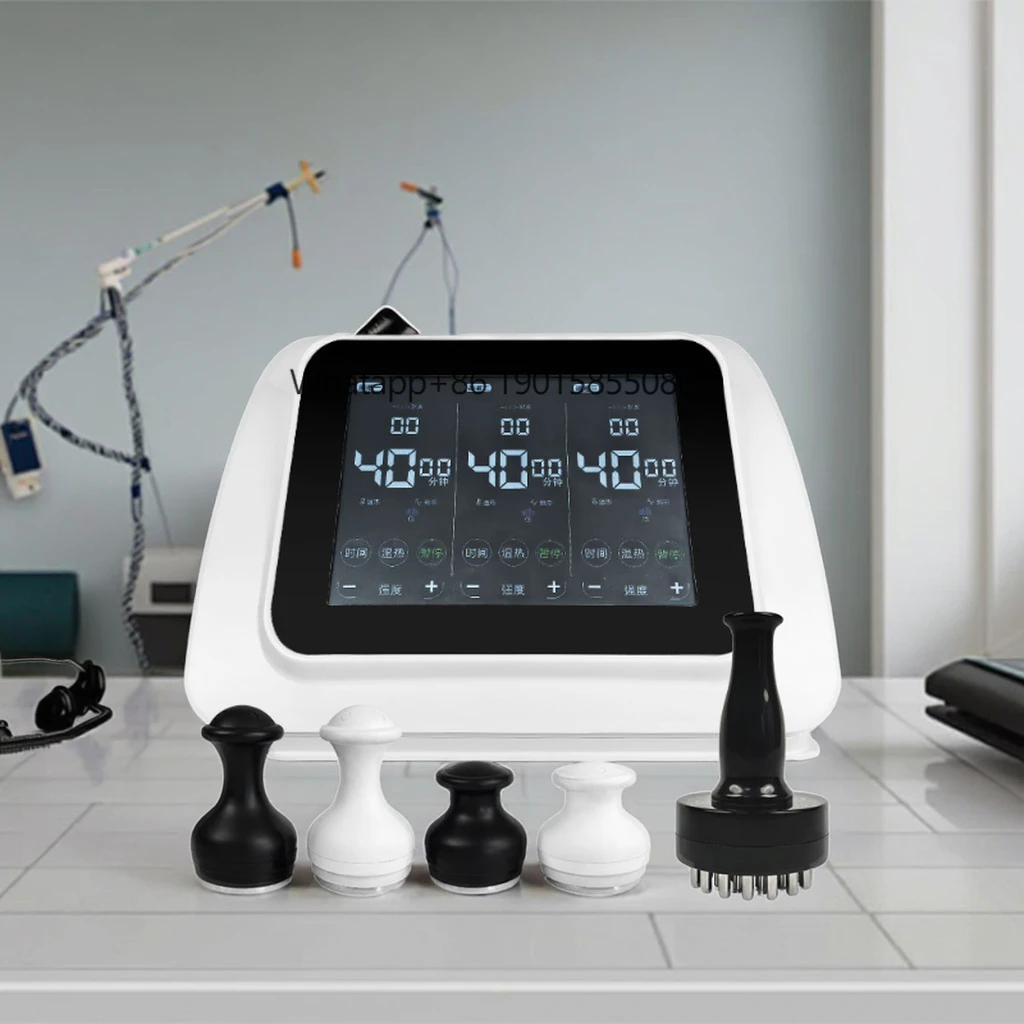 

OEM Meridian Instrument Electric Pulse Physiotherapy Device EMS Muscle Stimulator DDS Body Pain Relief Massager Plastic Metal