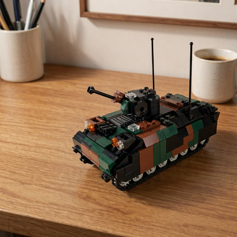 Assembly Module AIFV - YPR 765 Tracked Armored Tank MOC-248193 587 Type Birthday Gift Christmas New Year Toy