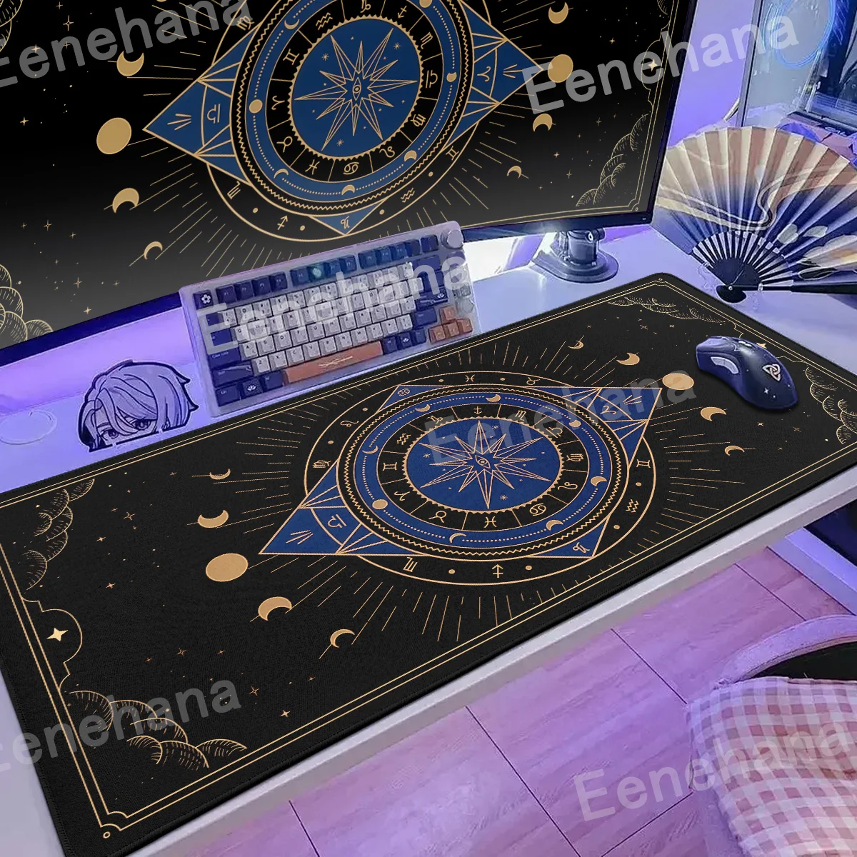XXL Moon Card Mouse Pad Keyboa - Gaming Keyboard Brand avis et prix