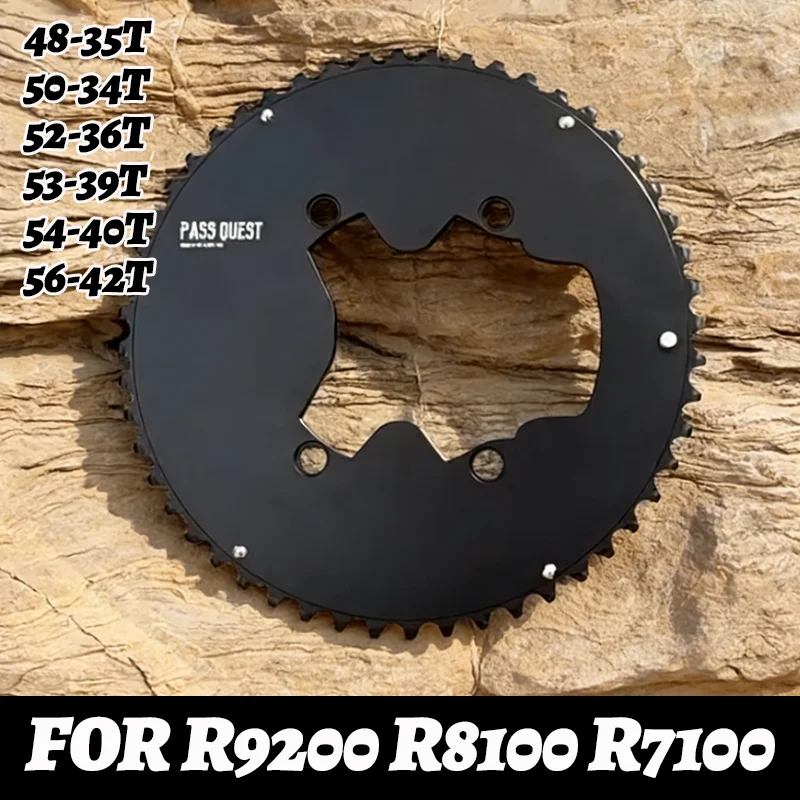 

Bcd 110 Chainring 110bcd 4 Bolt Aero Chainrings 2x For Shimano 9200 Ultegra R8100 R7100 Road Bike Tray 50/34 Plate 52 36 53 39