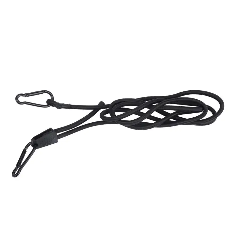 652F Black Stretch Securing Cord Tensioning Elastic Straps for Garage Organization