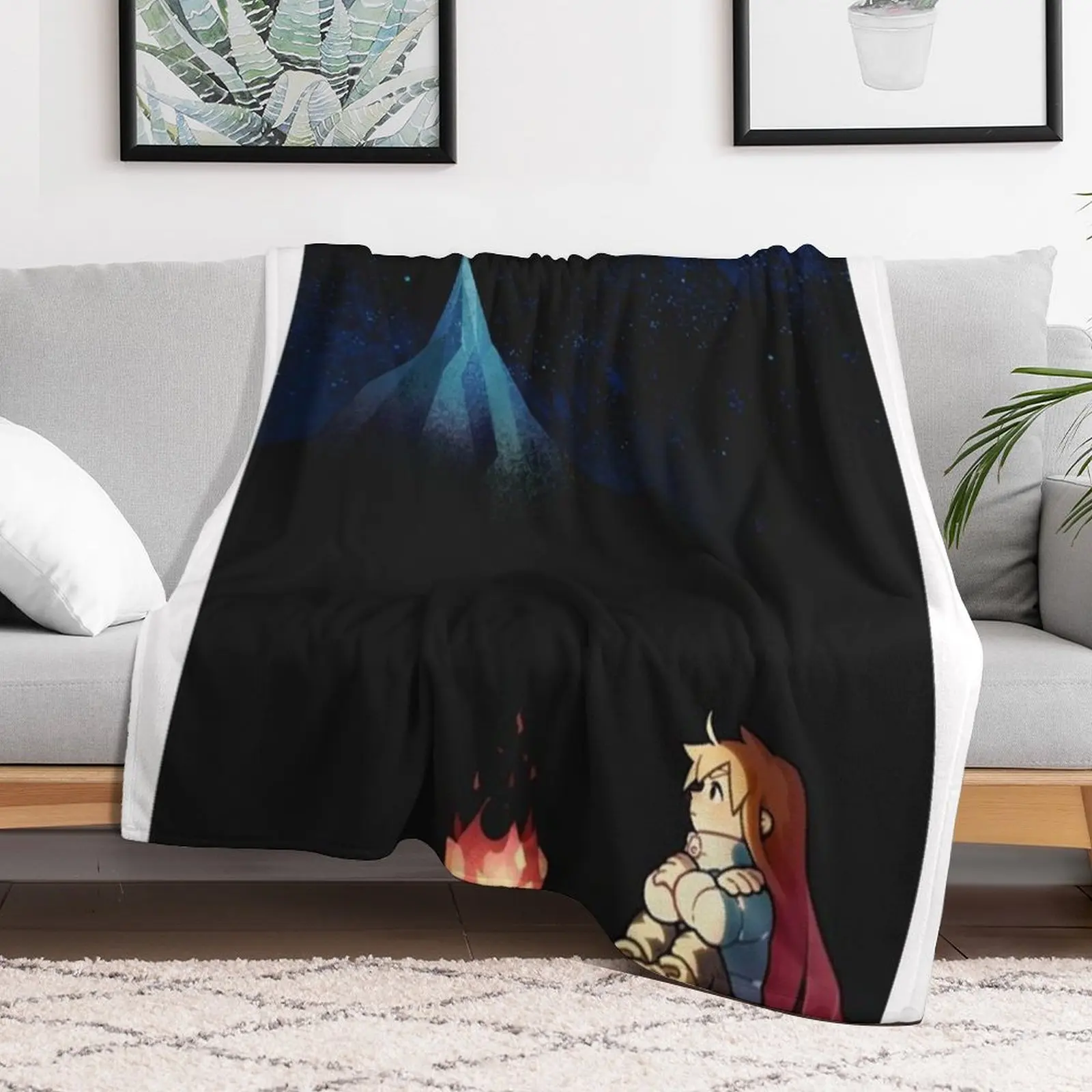 Celeste Game Throw Blanket