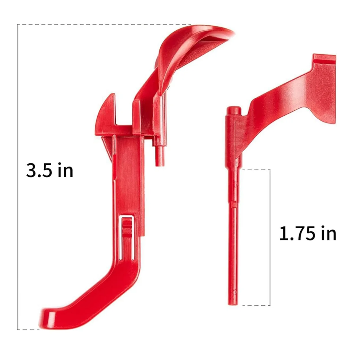 N09R Vacuum Cyclone Red Canister Button Release Catch Clips Replacement for Dyson DC41 DC43 DC65