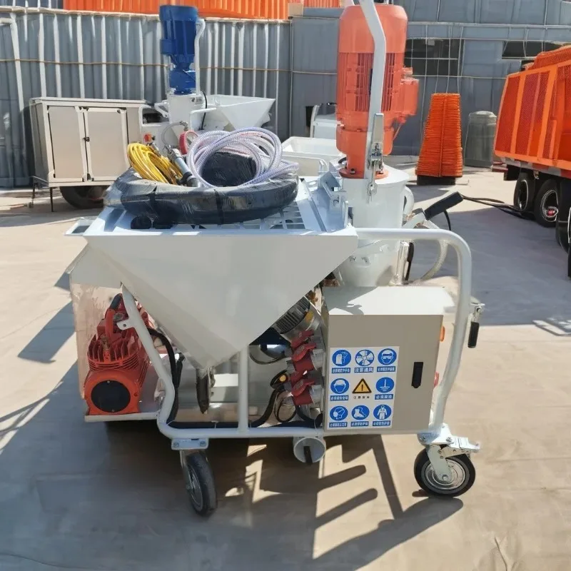 Full automatic  gypsum spraying machine M6/M9 high quality wall plaster machine/plaster spray machine