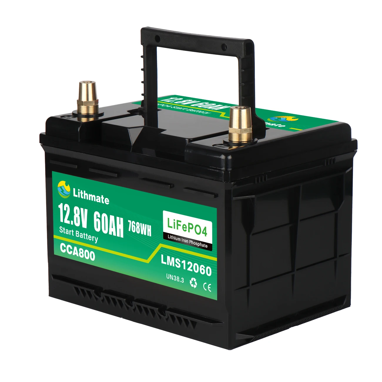 

Customized Lithium LiFePO4 Car Battery 12V 60Ah Car Starting Batteries