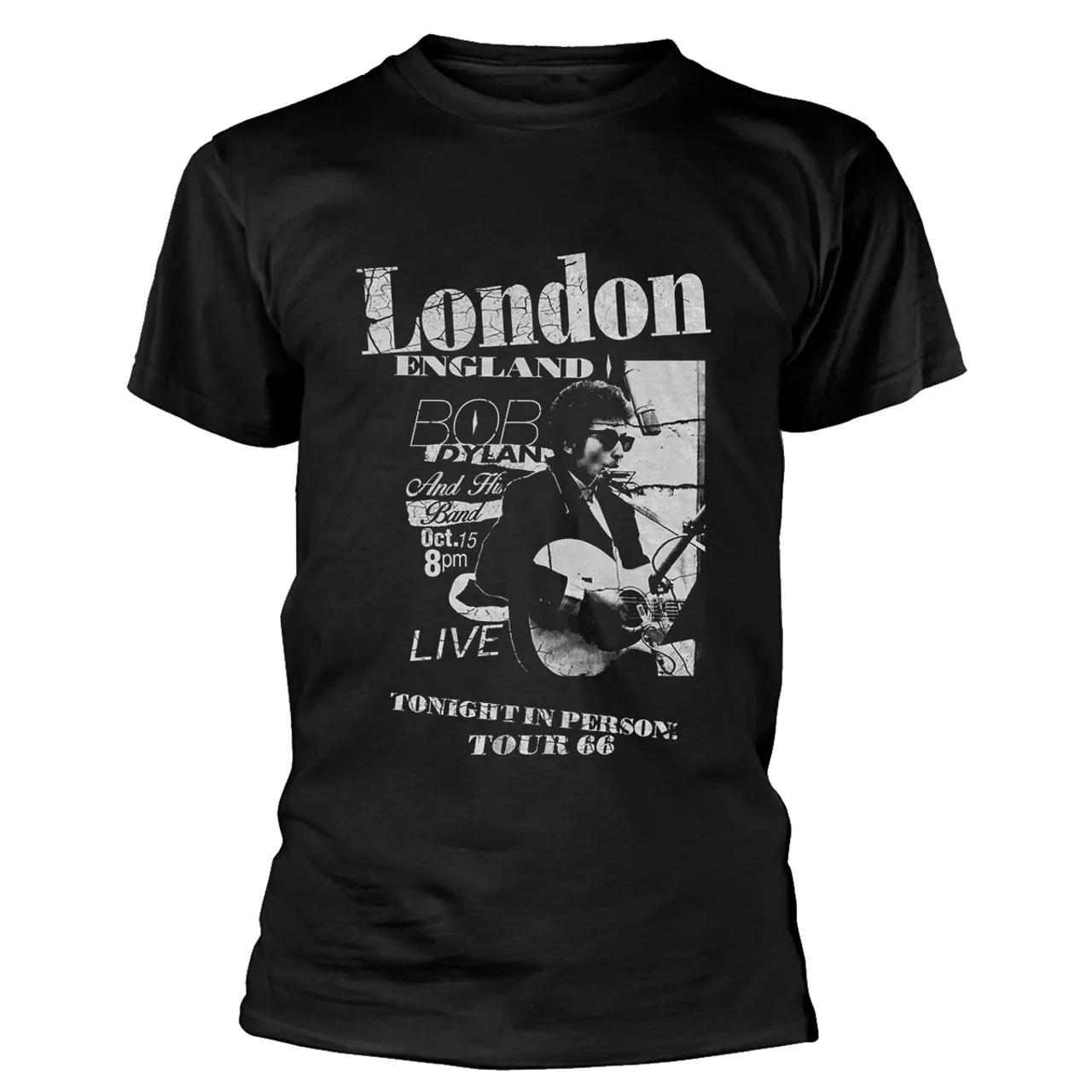 تي شيرت بوب ديلان بطبعة جرافيك للرجال والنساء فضفاض بأكمام قصيرة لملابس غير رسمية طوال العام ملابس فاخرة #2