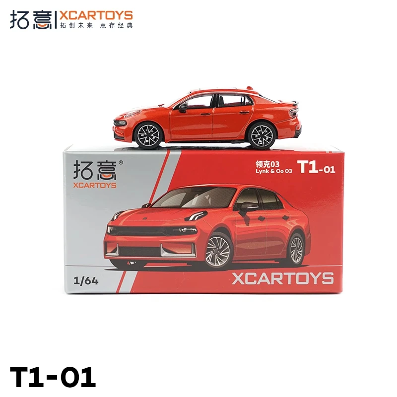 

XCARTOYS 1:64 Link 03- Red Alloy Car Static Model Mini Vehicles Adult Collectibles Decorations Toys Children's Birthday Gifts