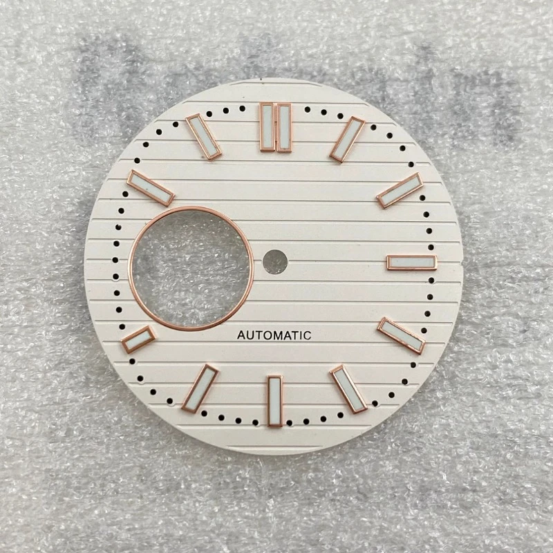 NH38 Dial 30.5mm S Hollow Surface Nautilus Dial Strong Green Luminous Dial Suitable for NH38 Movement Watch Accessories NEW