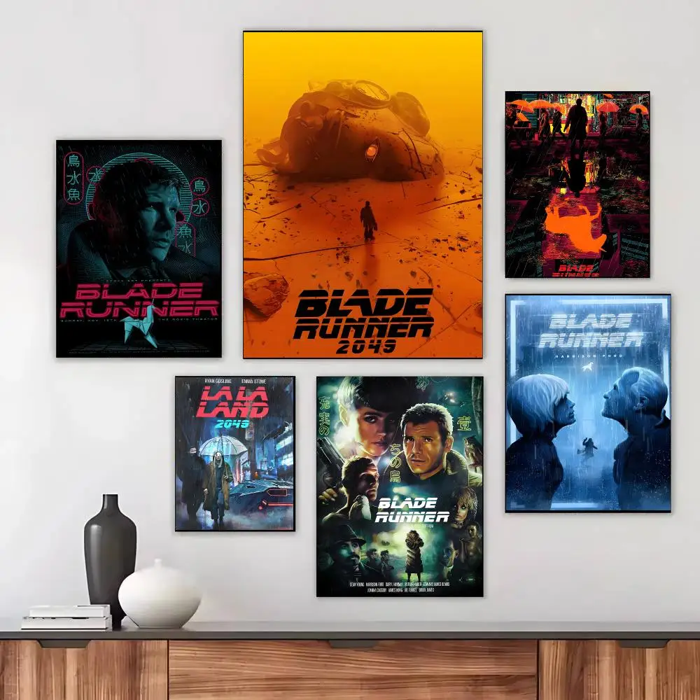 Retro Movie Blade Runner Classic Film Vintage Poster Modern Aesthetic Print Minimalist Bedroom Living Room Home Decor Gift