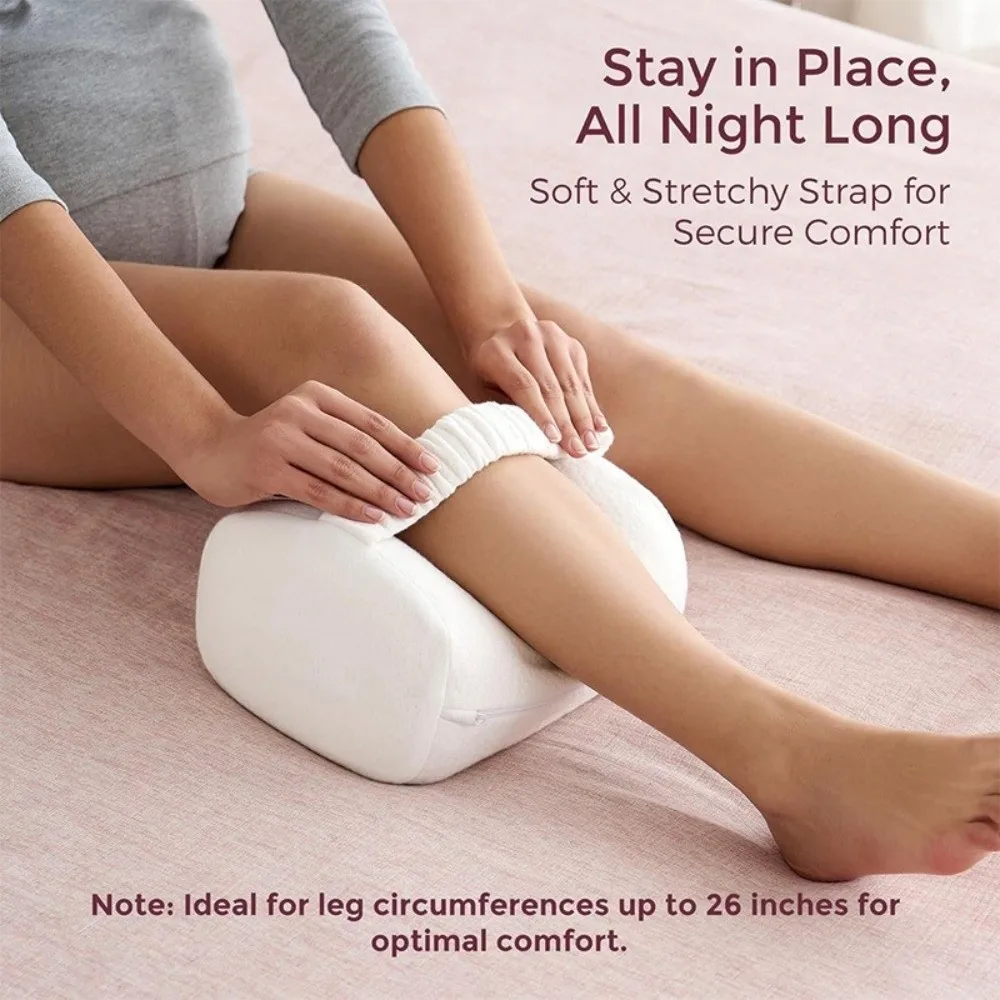 

Memory Foam Knee Pillow for Side Sleepers Ergonomic Orthopedic Hip Pillow Soft Therapeutic Side Sleeper Pillow Back Pain Relief