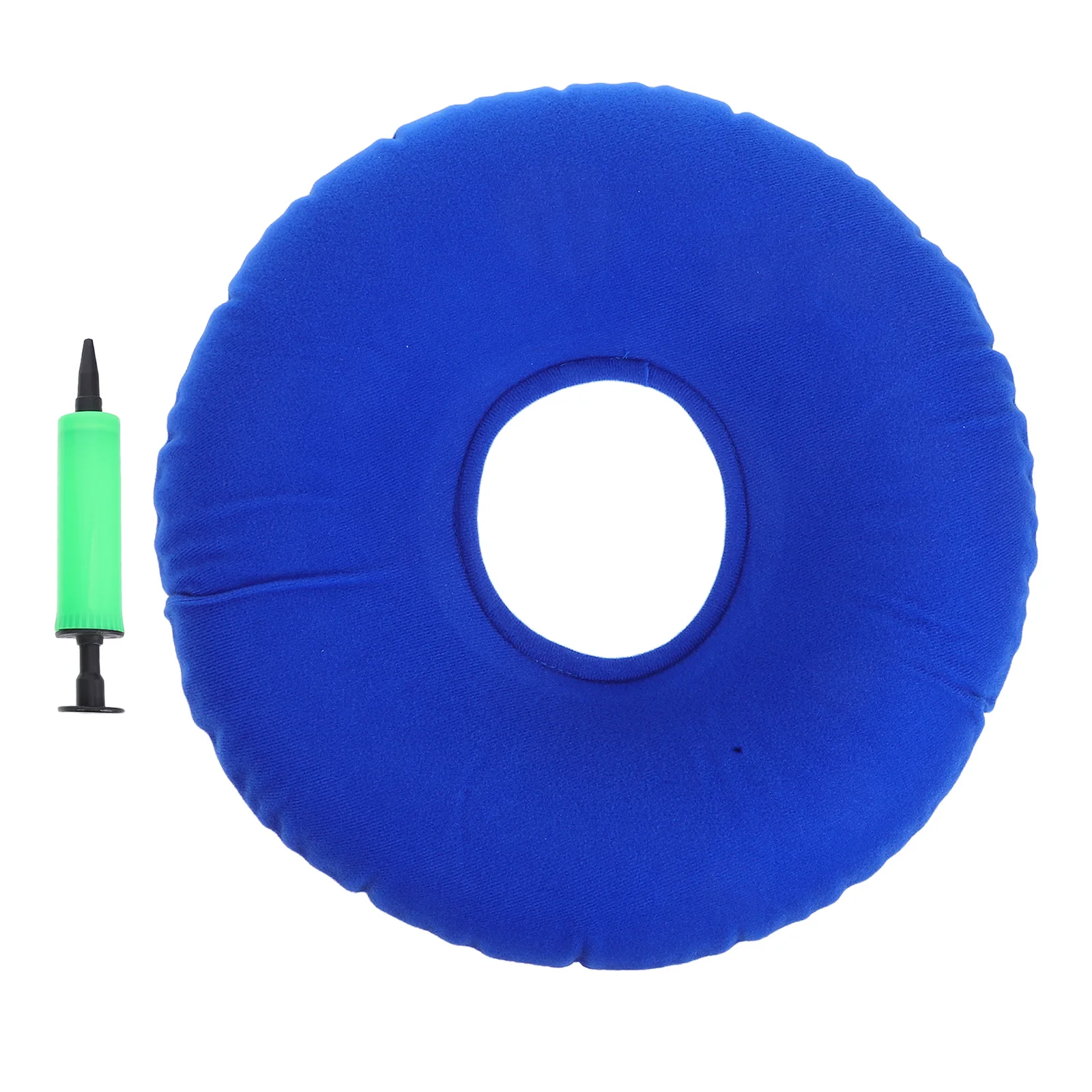 

Надувная подушка для пончиков, портативная подушка для сиденья для копчика, геморроя, облегчение боли, воздушный насос в комплекте, подушка для пончиков