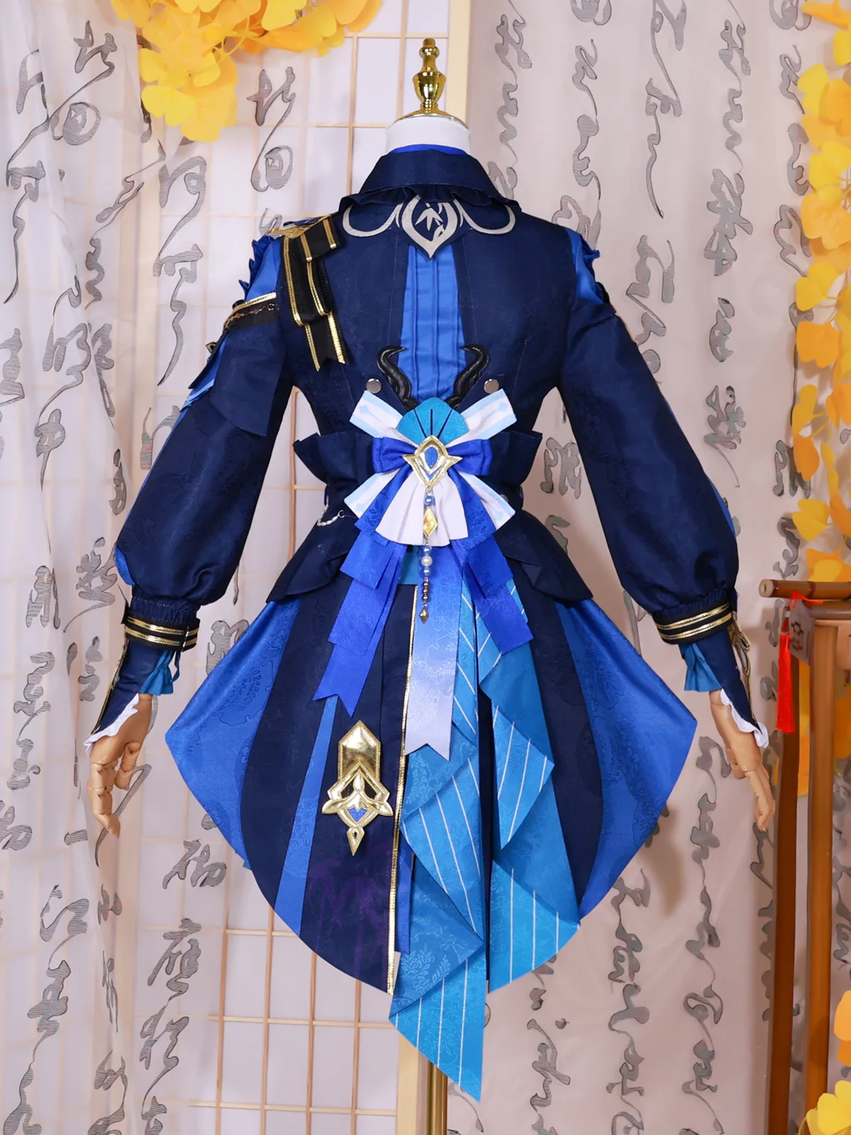 Xingqiu Cosplay Kostuum Nieuwe Huid Liyue Xing Qiu Pruik Oorbellen Xingqiu Lantaarn Rite Bamboe Regen Halloween Kostuums Vrouwen