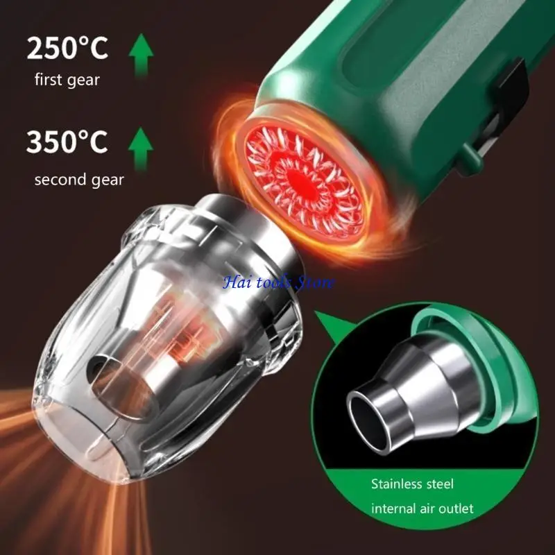 X37E Small Heat Tool 500W Rapid Heating Device 220V for Shrink Tubing & Making