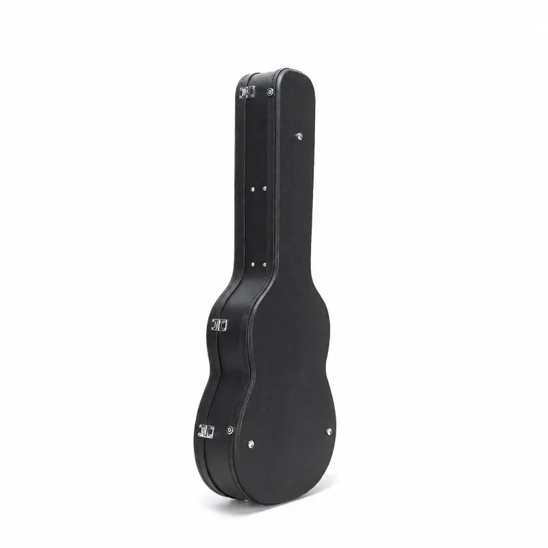 39 Inch Acoustic Guitar Case Hard Shell Classical Guitar Bag Pressure Resistant Shockproof Drop Proof Durable Protective