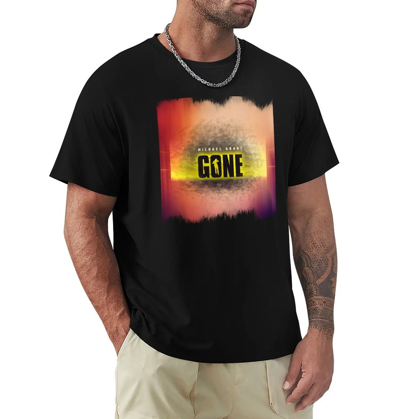 

GONE T-Shirt graphic t shirt vintage topping blacks men tshirt