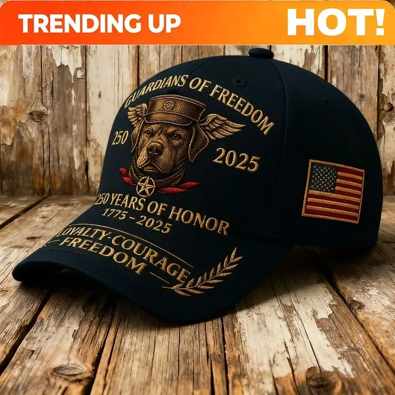 Customization 250 Years Of Honor Military Hat 1775-2025 - Commemorative Cap For 250th Anniversary, Collectible Historical Milita