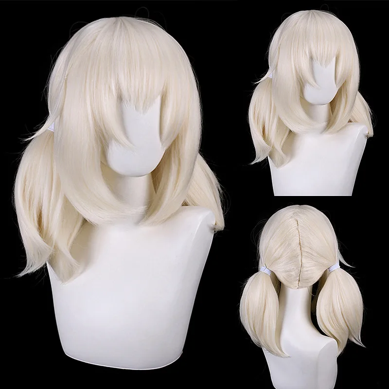 

Synthetic Curly Cosplay Wig Anime Style Fluffy Voluminous Hair for Costume Party Carnival Roleplay Halloween Women Girls